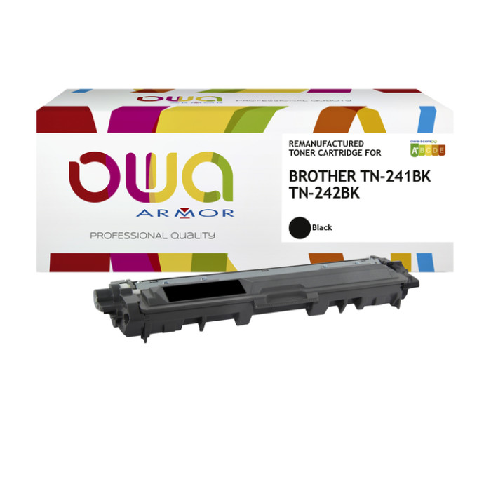 Toner OWA alternatief tbv Brother TN-241BK zwart