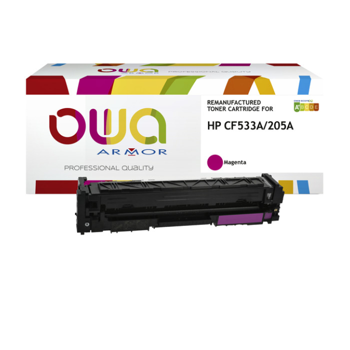 Tonercartridge OWA alternatief tbv HP CF533A rood