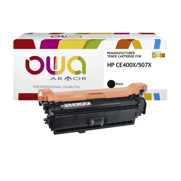 Tonercartridge OWA alternatief tbv HP CE400X zwart