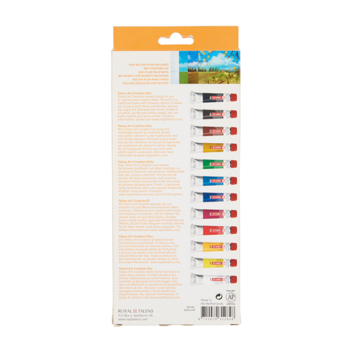 Talens Art Creation olieverf set 12 tubes 12 ml