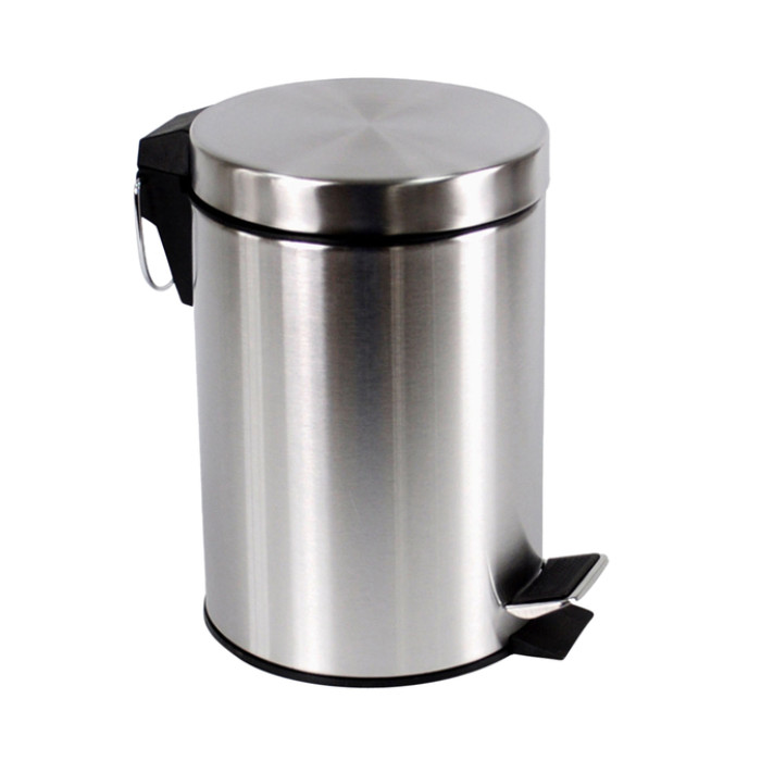 Pedaalemmer BRASQ 20 liter rvs