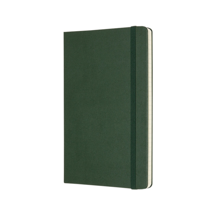 Notitieboek Moleskine large 130x210mm lijn hard cover myrtle green