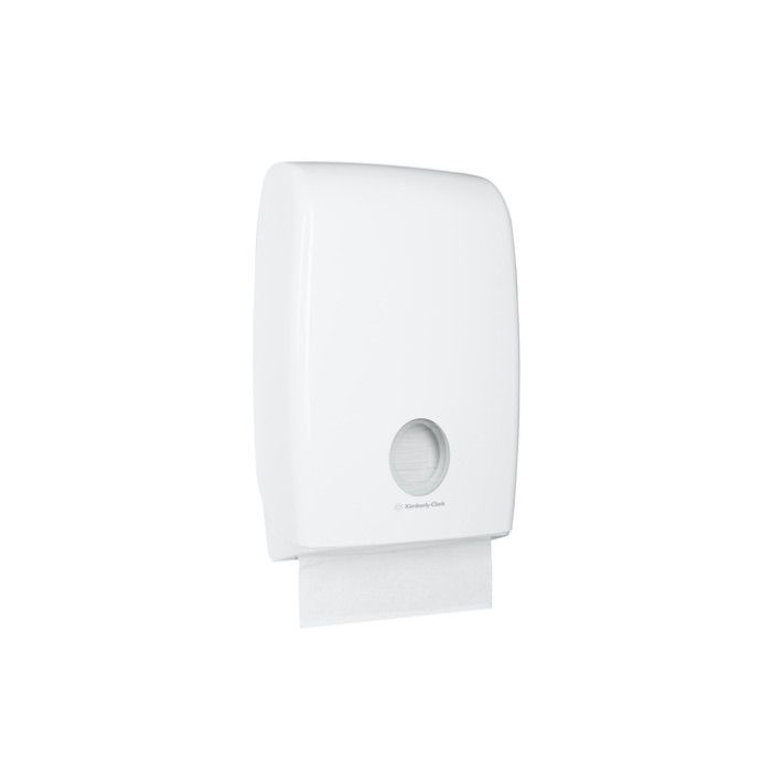 Handdoekdispenser Kimberly Clark Aquarius m-vouw wit U7023