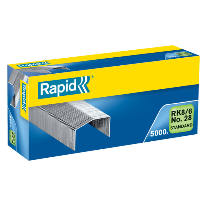 Nieten Rapid RK8 (B8) gegalvaniseerd standaard 5000 stuks