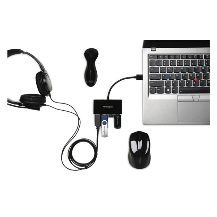 Hub Kensington USB 3.0 4-poorts USB-A