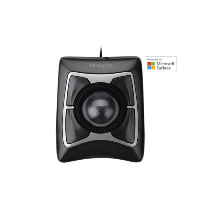 Muis met trackball Kensington Expert bedraad zwart