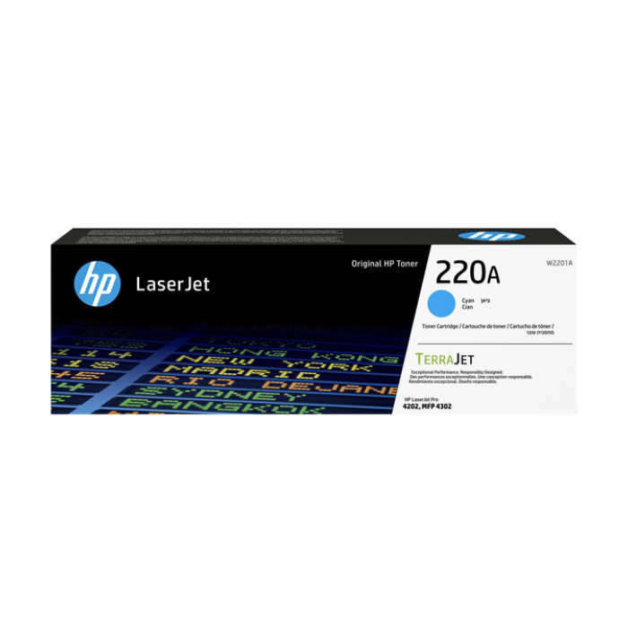 Tonercartridge HP W2201A 220A blauw