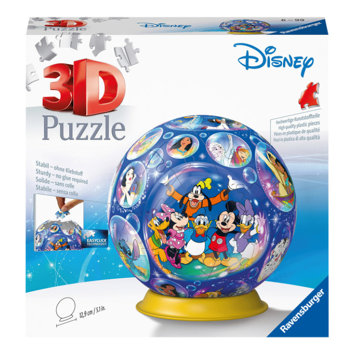 Puzzelbol Ravensburger Disney 3D 72 stukjes