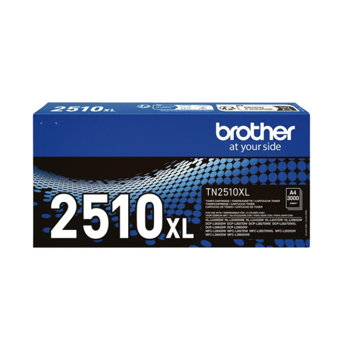Toner Brother TN-2510XL zwart