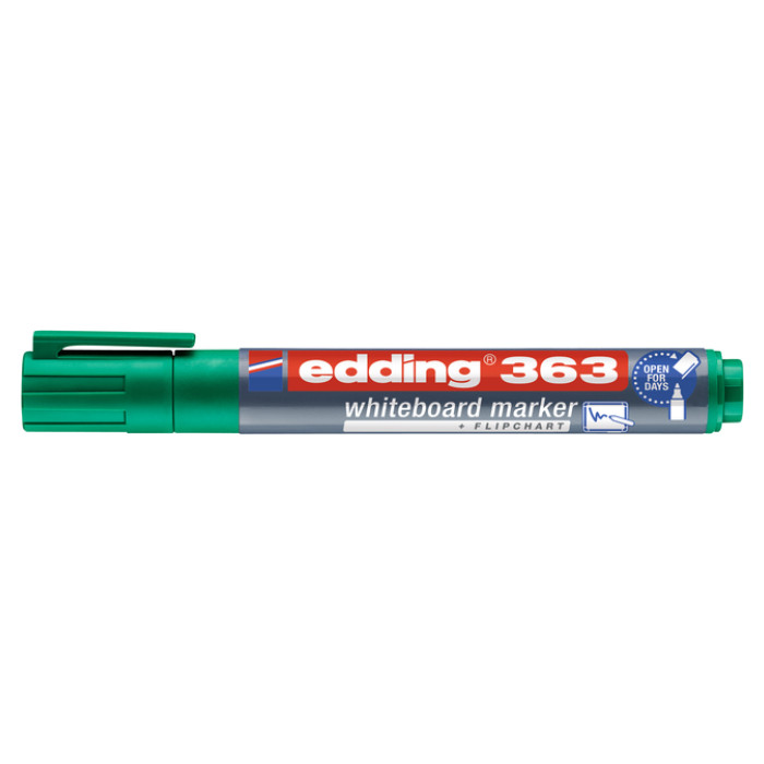 Whiteboardmarker edding 363 schuin 1-5mm groen