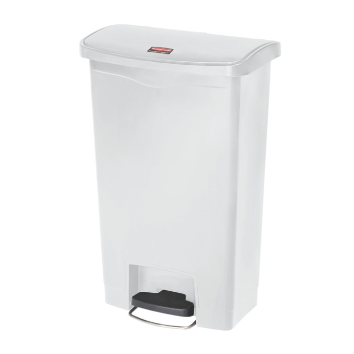 Pedaalemmer Rubbermaid Slim Jim Step-On 50liter wit