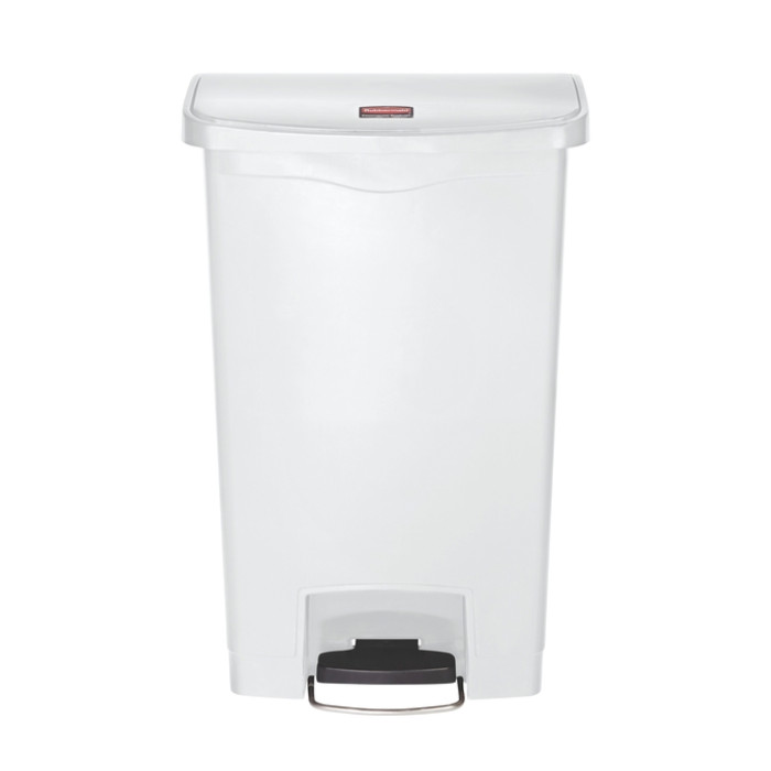 Pedaalemmer Rubbermaid Slim Jim Step-On 50liter wit