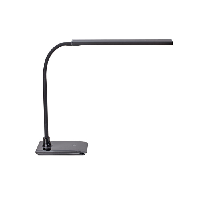 Bureaulamp MAUL Pirro LED dimbaar met voet zwart