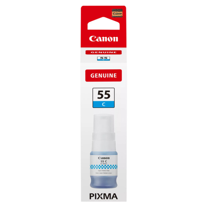 Navulinkt Canon GI-55 blauw