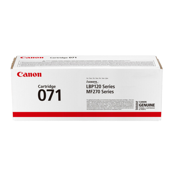 Tonercartridge Canon CRG 071 zwart