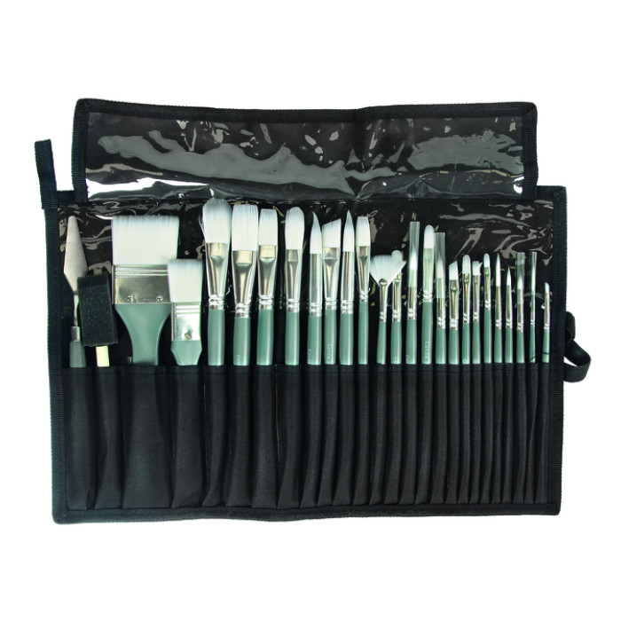 Penselenset Conda 27-delig in etui
