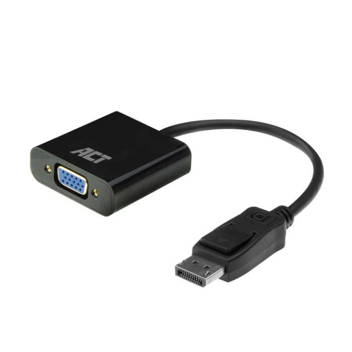 Adapter ACT DisplayPort naar VGA 0.15 meter