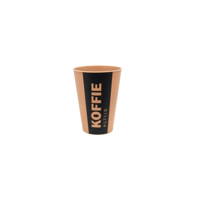 Beker IEZZY 180ml herbruikbaar Altijd Koffie 20 stuks bruin