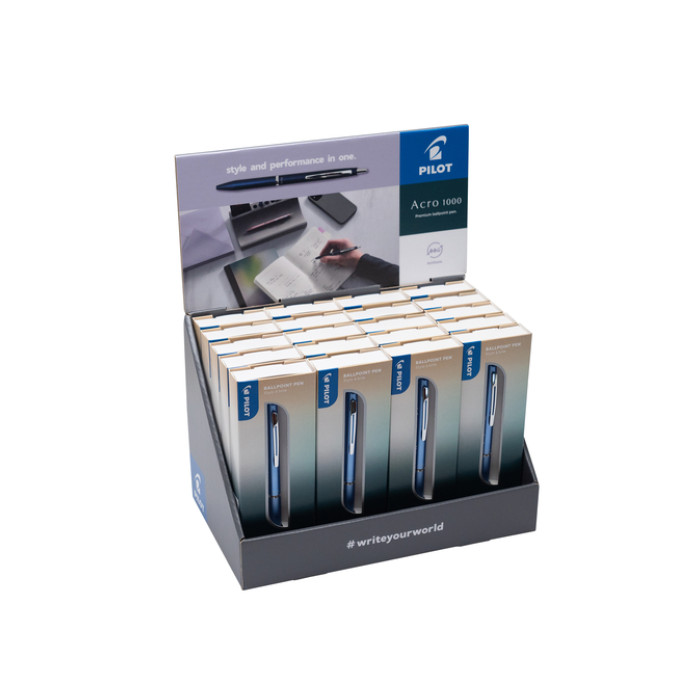 Balpen PILOT Acro 1000 medium assorti