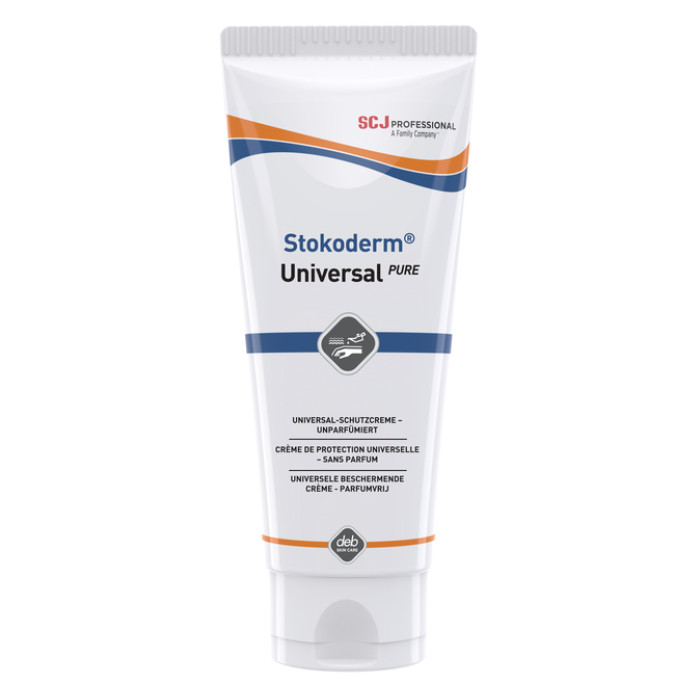 Handcrème SCJ Stokoderm Universal Pure parfumvrij 100ml