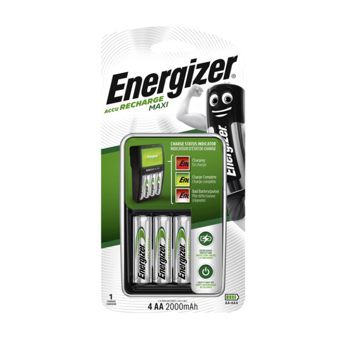 Batterij oplader Energizer incl batterijen 4x AA