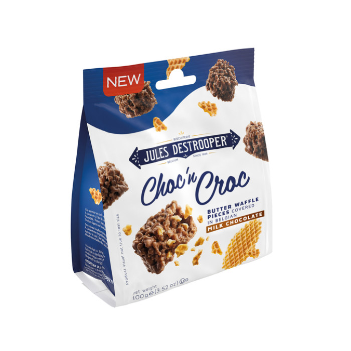 Koekjes Jules Destrooper Choc 'n Croc Parijse wafels