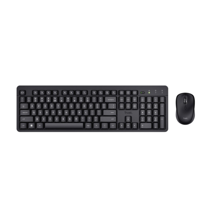 Toetsenbord Trust Ody II draadloos + muis  AZERTY 25363