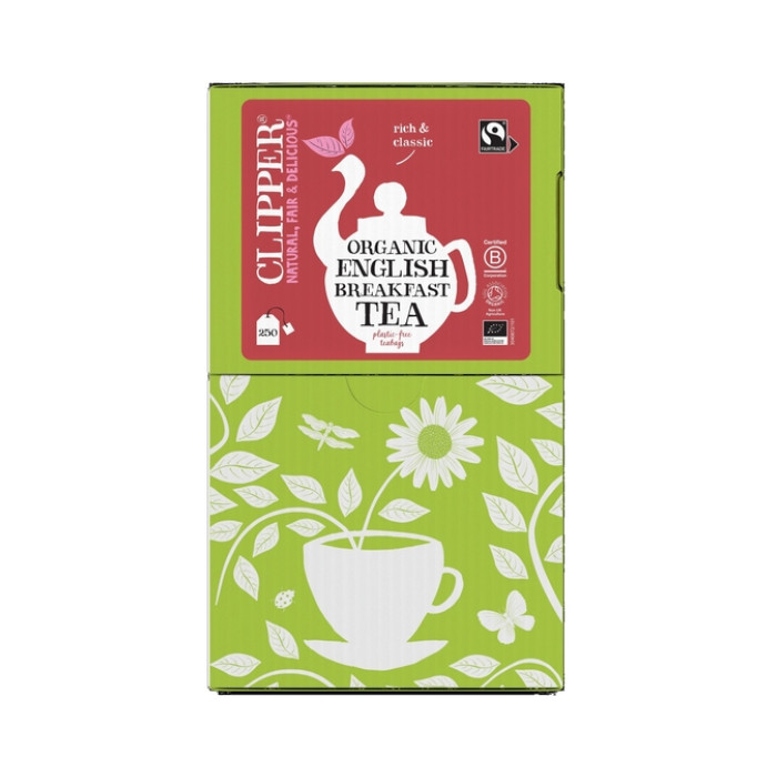 Thee Clipper English breakfast bio 250 zakjes