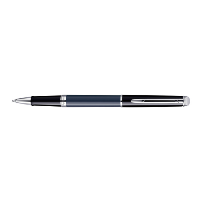 Rollerpen Waterman Hémisphère Colour Blocking black en blue CT fijn