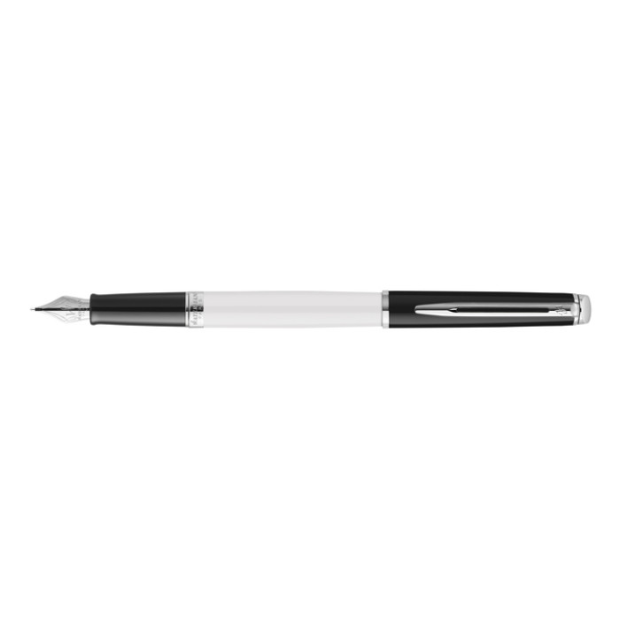 Vulpen Waterman Hémisphère Colour Blocking black en white CT medium