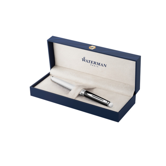 Vulpen Waterman Hémisphère Colour Blocking black en white CT medium