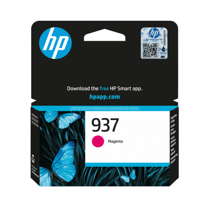 Inktcartridge HP 4S6W3NE 937 rood