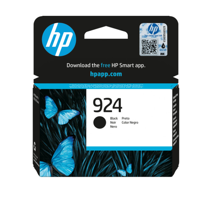 Inktcartridge HP 4K0U6NE 924 zwart