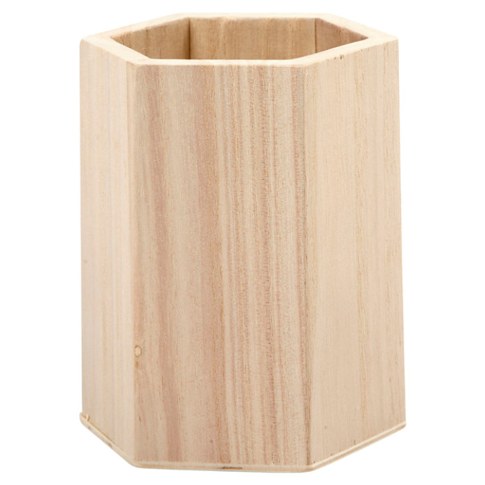Pennenbak Creativ Company zeshoek 10.5x8cm triplex
