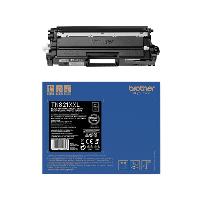 Toner Brother TN-821XXLBK zwart