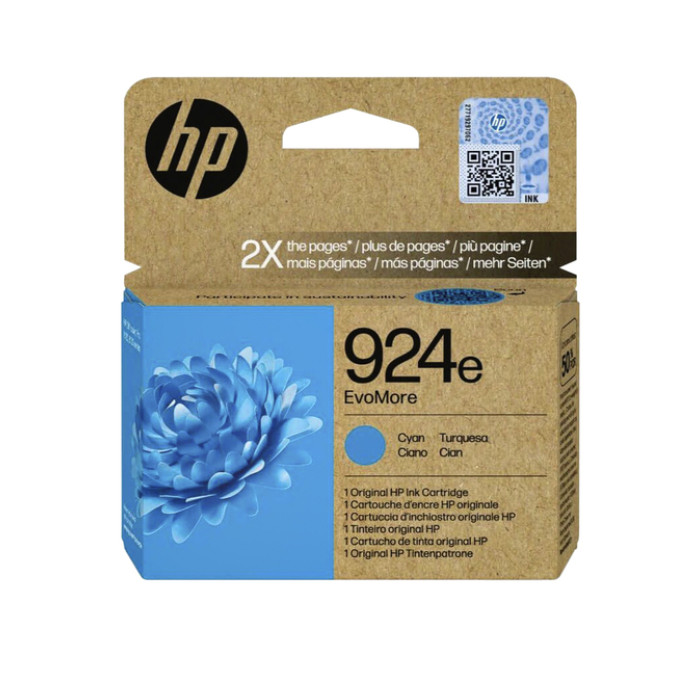 Inktcartridge HP 4K0U7NE 924E Evomore blauw
