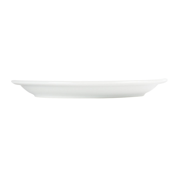 Bord Olympia Whiteware Ø23 cm doos 12 stuks wit