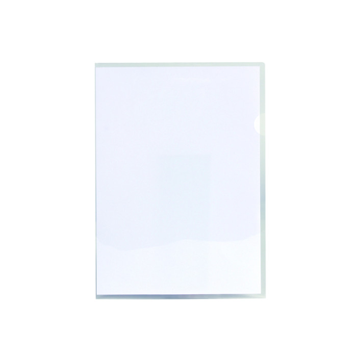 Insteekmap L-model Quantore A4 PP 0.14mm glad 25 stuks
