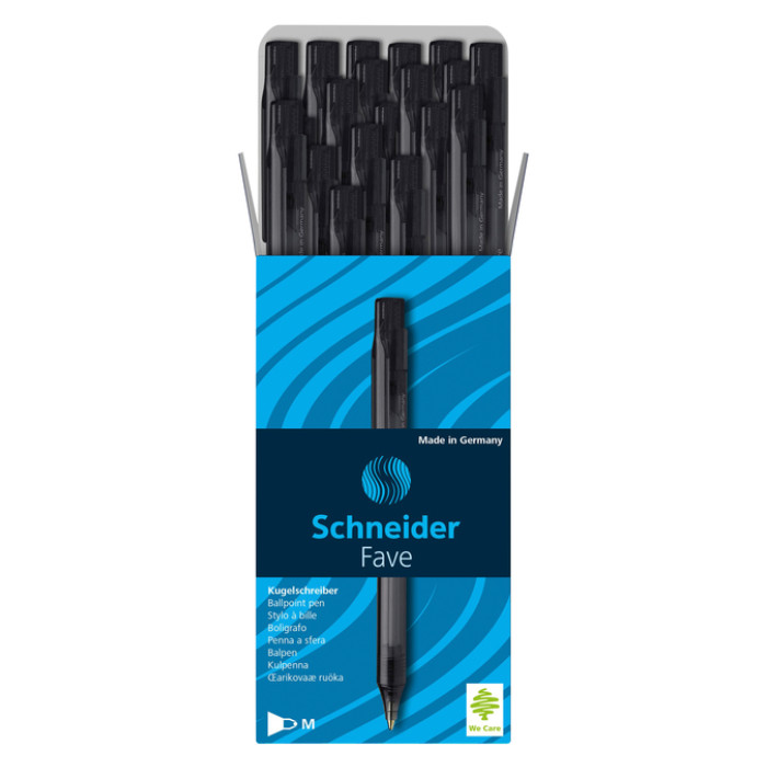 Balpen Schneider Fave medium zwart