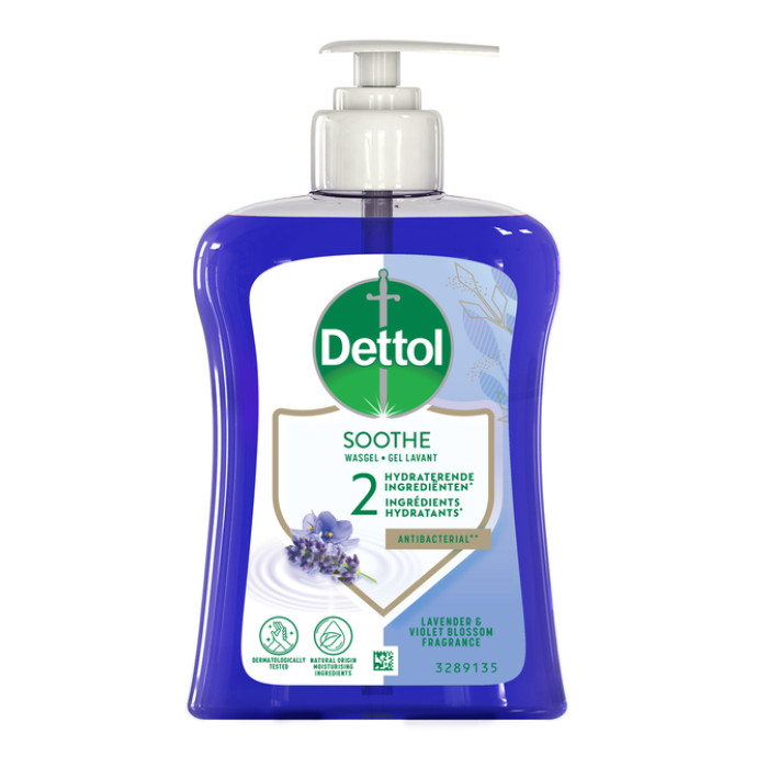 Handzeep Dettol Relaxing Lavendel antibacterieël 250ml