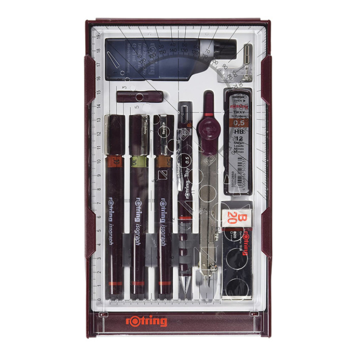 Tekenset rOtring Isograph Master 10-delig