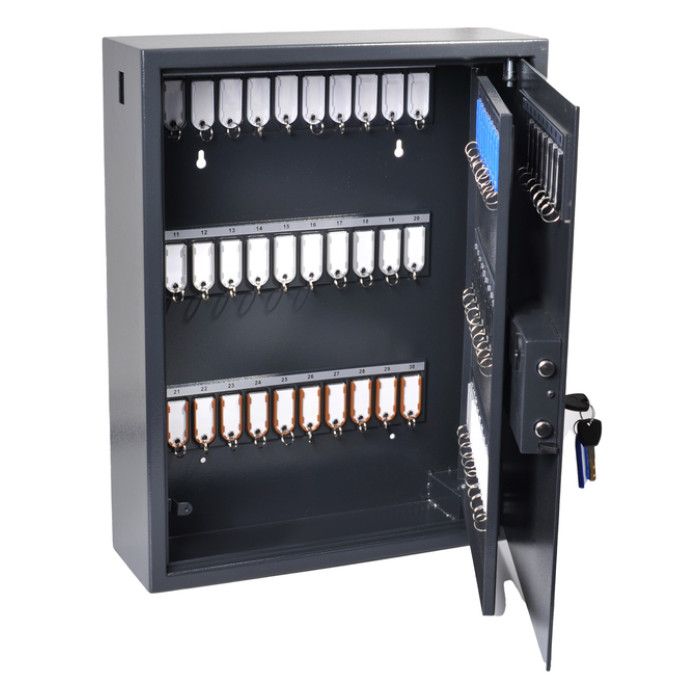 Sleutelkast Pavo High security Magnettag met fingerprintslot 100 haken 600x480x150mm