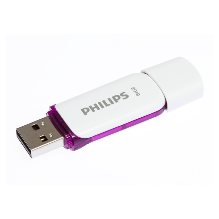 USB stick 2.0 Philips Snow USB-A 64GB paars