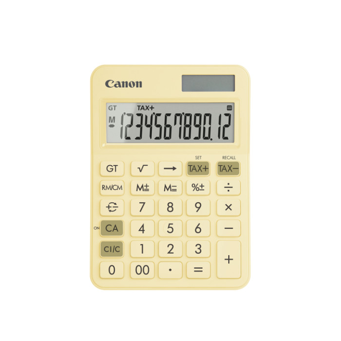 Rekenmachine Canon LS-125KB geel