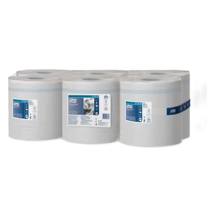 Poetspapier Tork M2 Advanced 1-laags 270m wit 473254