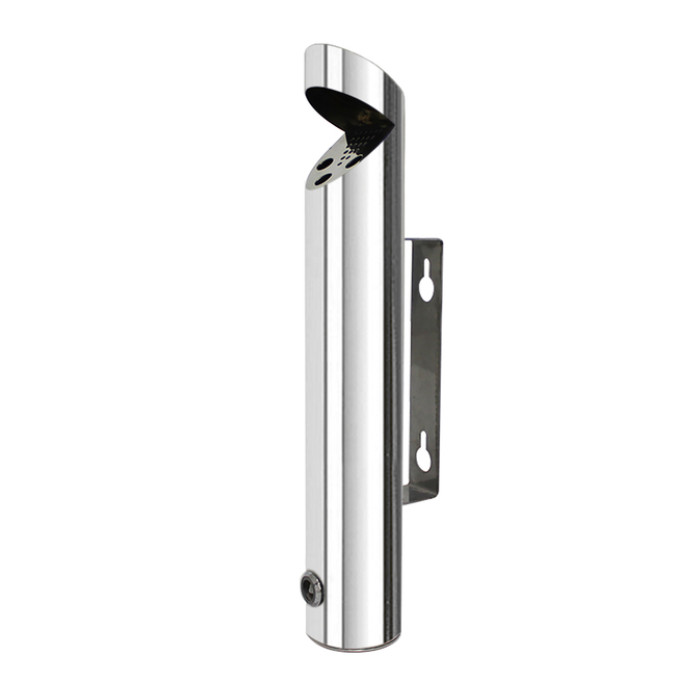 Asbak BRASQ wand AT200 RVS