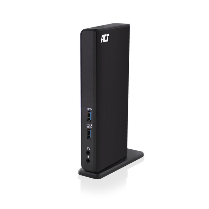Dockingstation ACT USB-C Dual Monitor met laadpoort