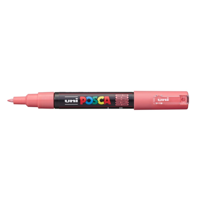 Paintmarker Uni POSCA PC1MC extra fijn koraal