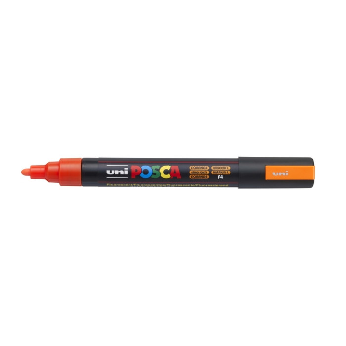 Paintmarker Uni POSCA PC5M medium fluor oranje
