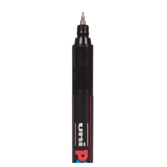 Paintmarker Uni POSCA PC1MR extra fijn metallic rood